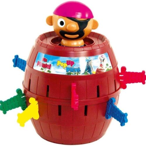 TOMY Pop Up Pirate Board Game - Swashbuckling Kids Games for Family Game Night - Toddler Games - Easter Basket Stuffers for Toddler - Board Games for Kids Ages 4 and Up