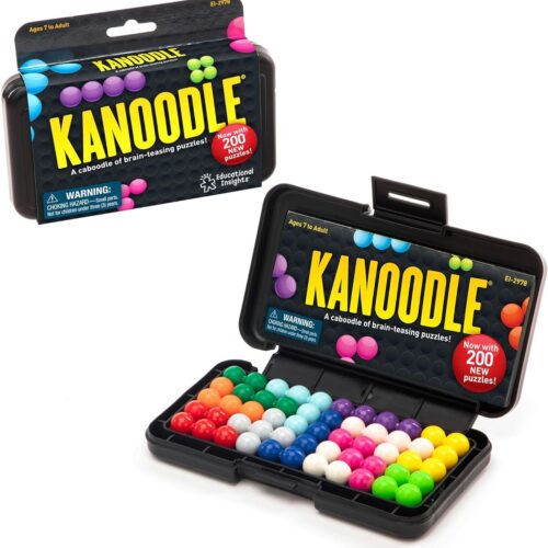 Educational Insights Kanoodle 3D Brain Teaser Puzzle Game, Featuring 200 Challenges, Easter Basket Stuffer, Gift for Ages 7+