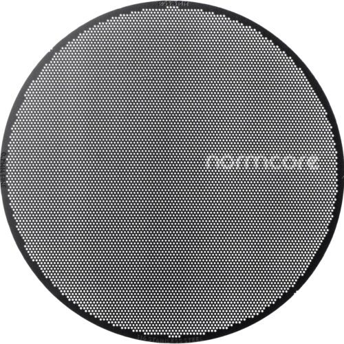 Normcore 53.3mm Ultra-Slim 0.2 mm Puck Screen - Lower Shower Screen - Metal Coffee Reusable Filter for 54mm Portafilter - 200-micron Laser etched - 316 Stainless Steel with Titanium PVD Coating