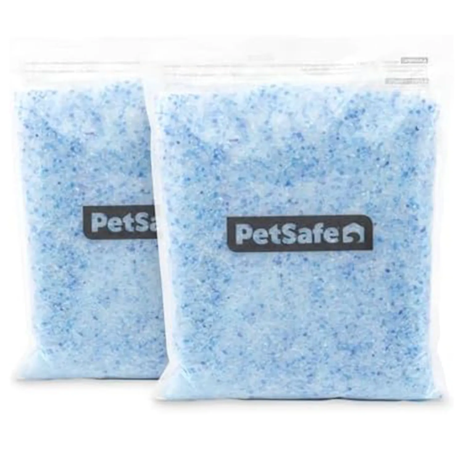 PetSafe ScoopFree Premium Blue Non-Clumping Crystal Cat Litter, Lightly Scented Litter – Superior Odor Control – Low Tracking for Less Mess – Lasts Up to 1 Month, 8.6 lbs total (2 Pack of 4.3 lb bags)  Pet Supplies