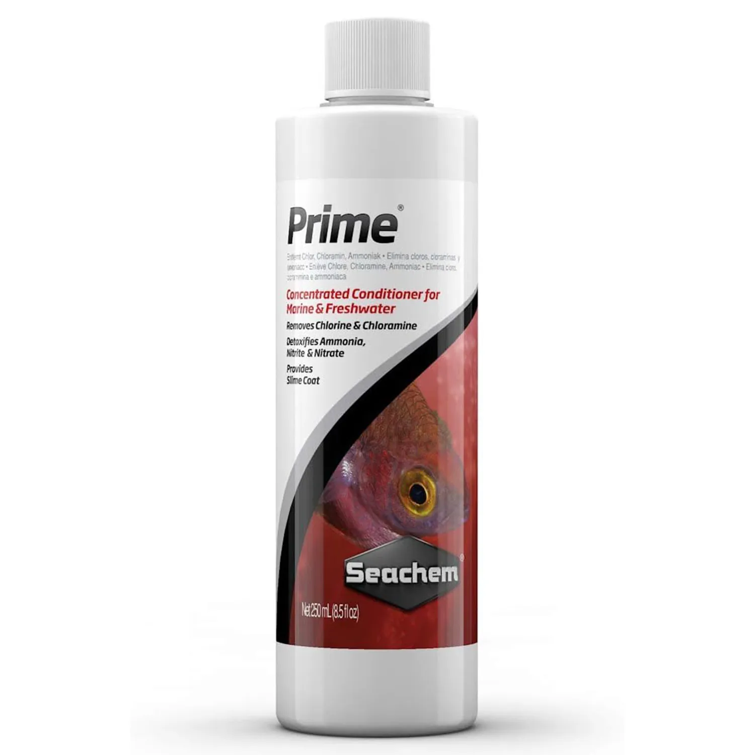 Seachem Prime Fresh and Saltwater Conditioner - Chemical Remover and Detoxifier 500 ml